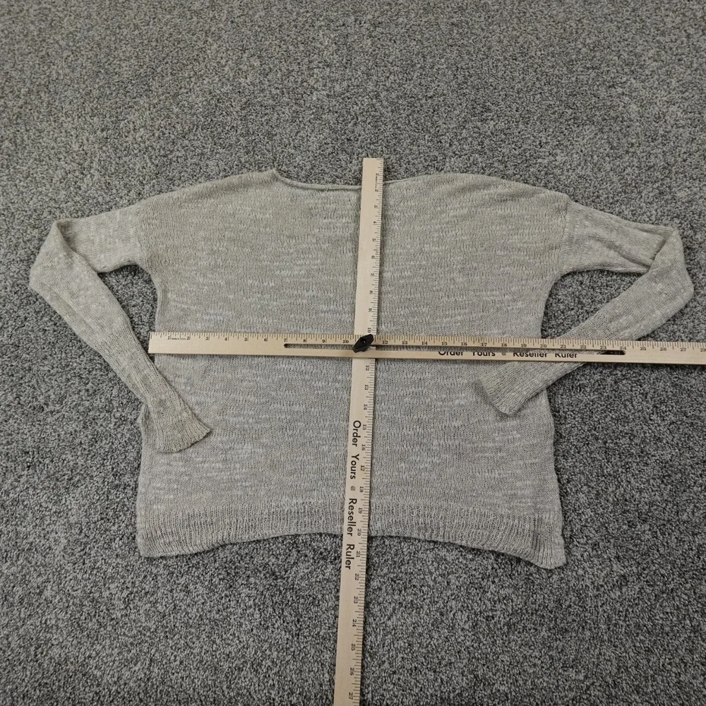 Hollister Sweater Womens S Beige Heather‎ Knit Pullover Sweatshirt Casual Preppy